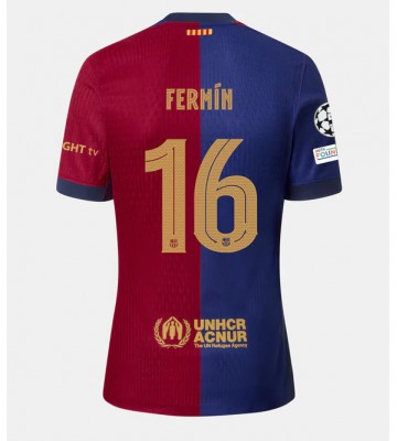 Barcelona Fermin Lopez #16 Hemmatröja 2024-25 Kortärmad